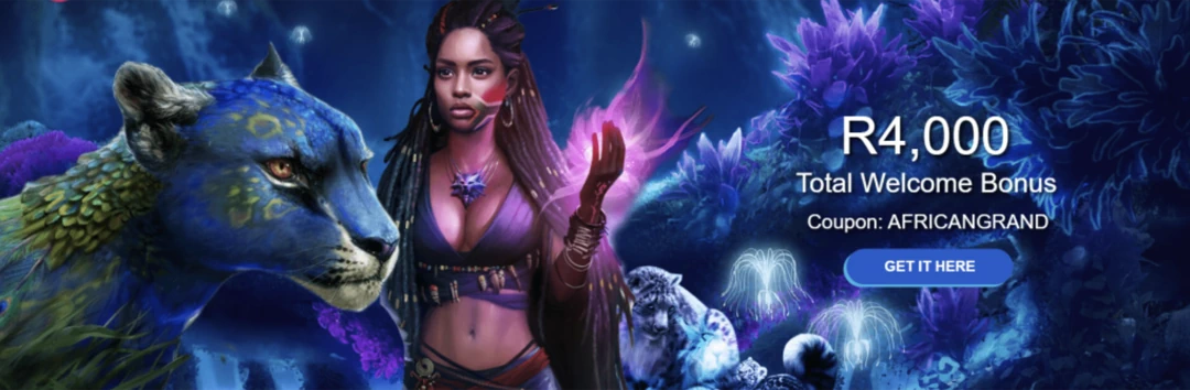How to Claim the African Grand Casino R300 No Deposit Bonus